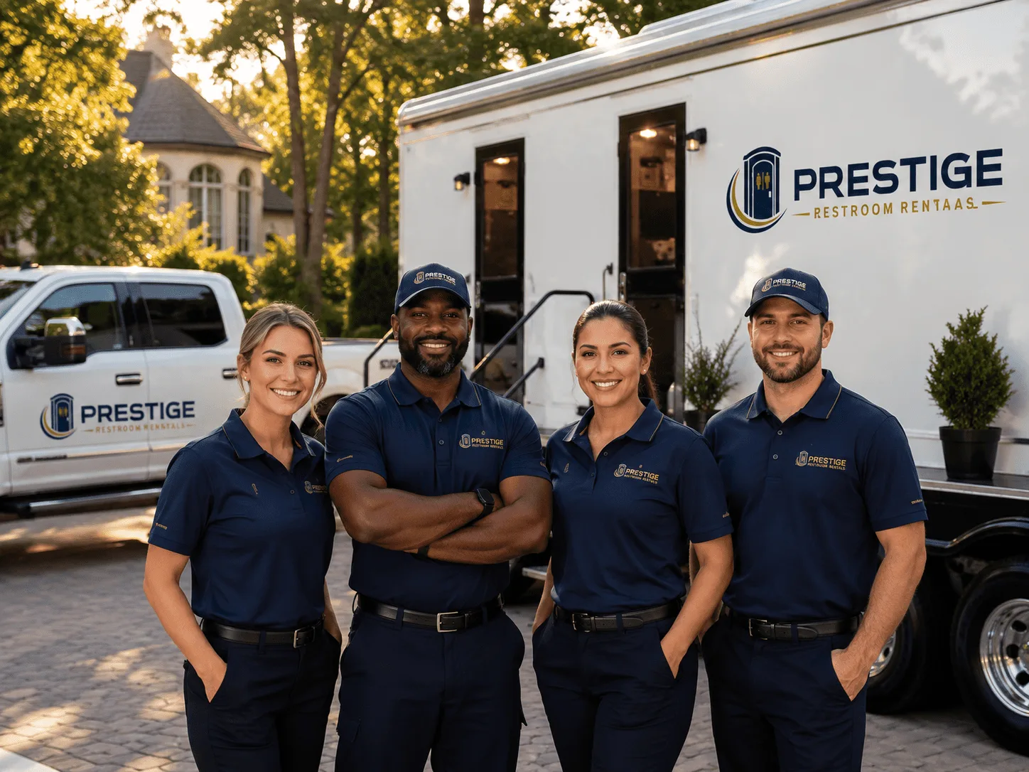 Trusted Luxury Portable Restrooms company in Bannister, MI